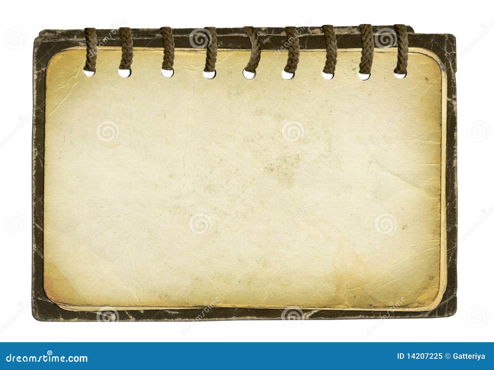 Old Album For Design On Isolated Background Stock Illustration