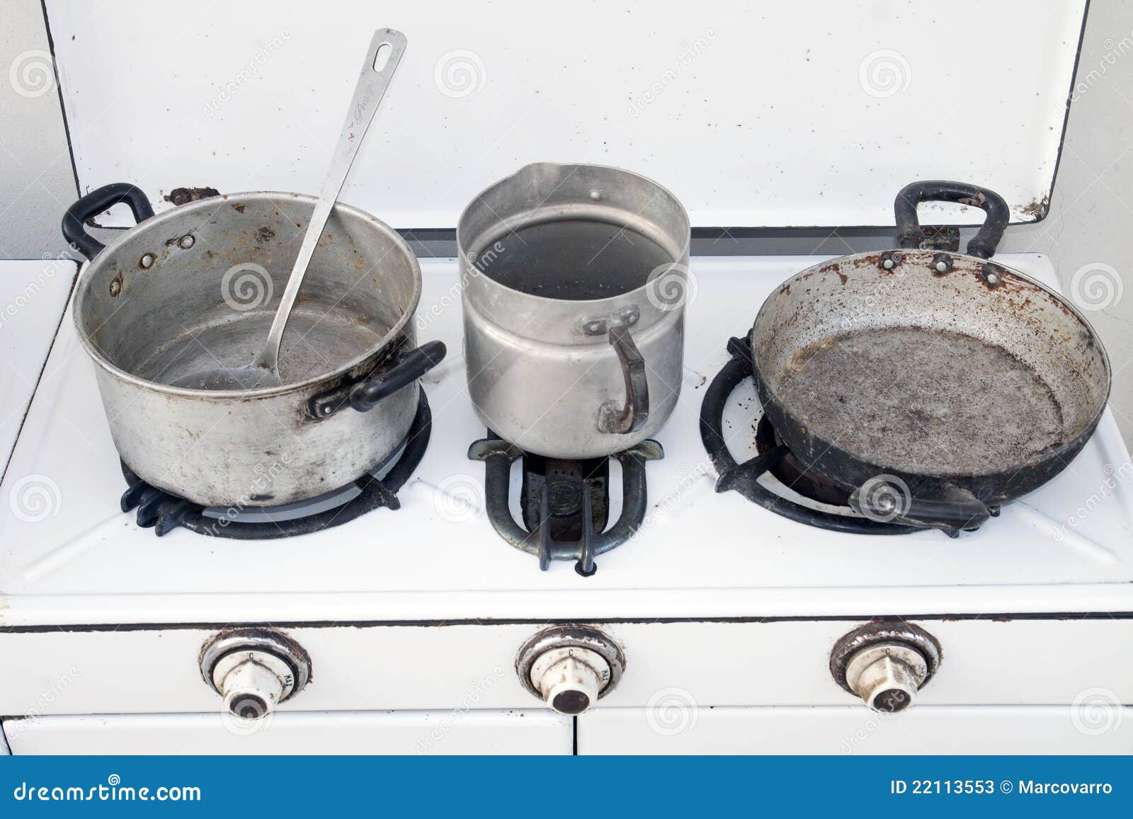Old aluminum pot stock image. Image of messy, domestic 22113553
