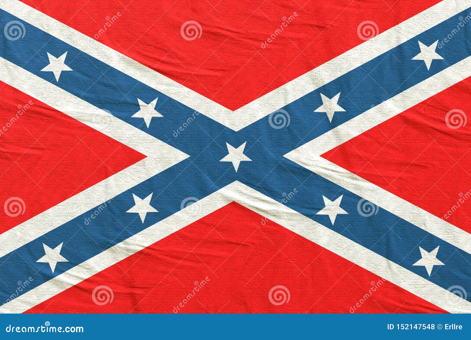 Old American Confederate Flag Stock Illustration - Illustration of ...
