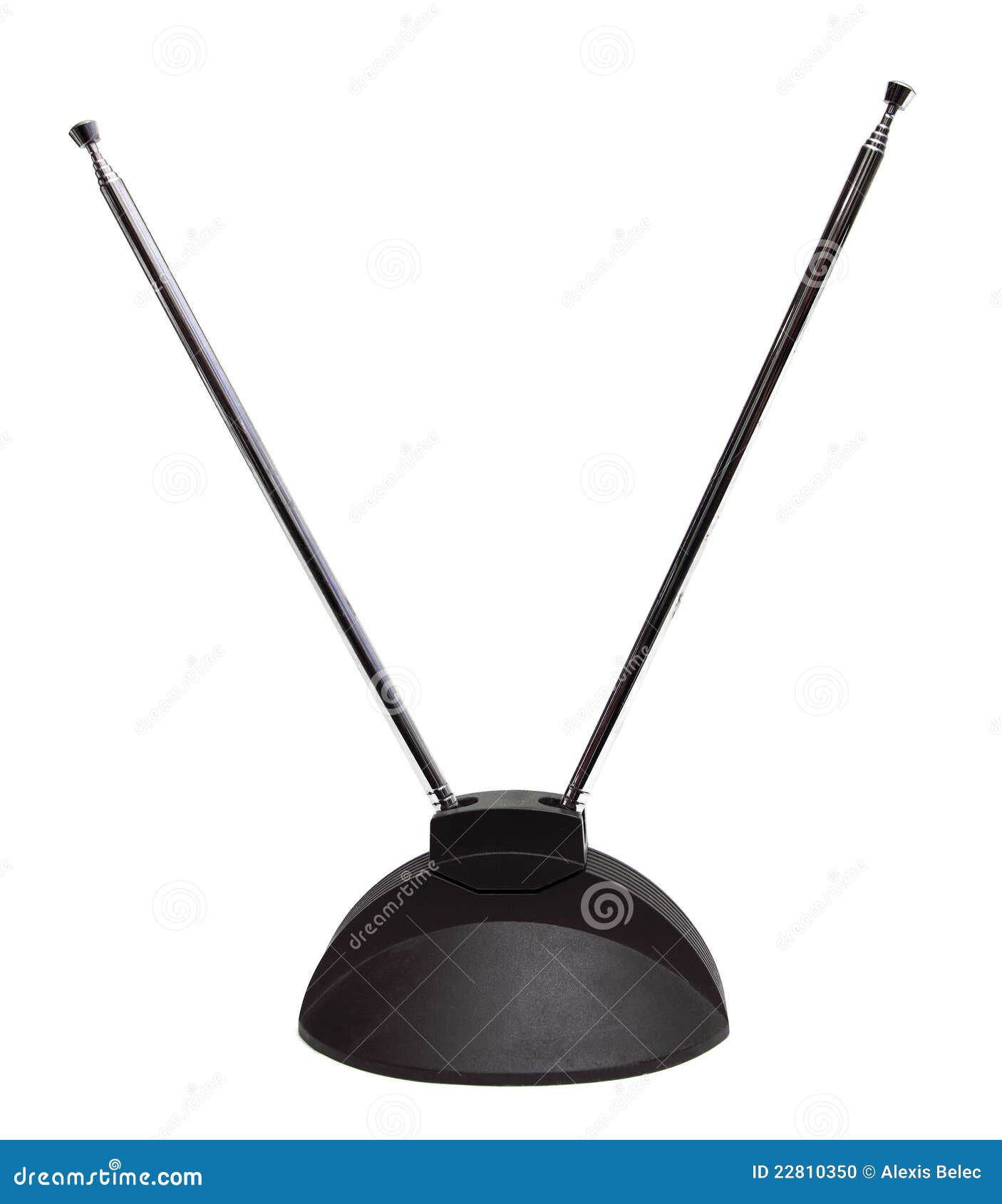 Old antenna stock photo. Image of antique, television 22810350