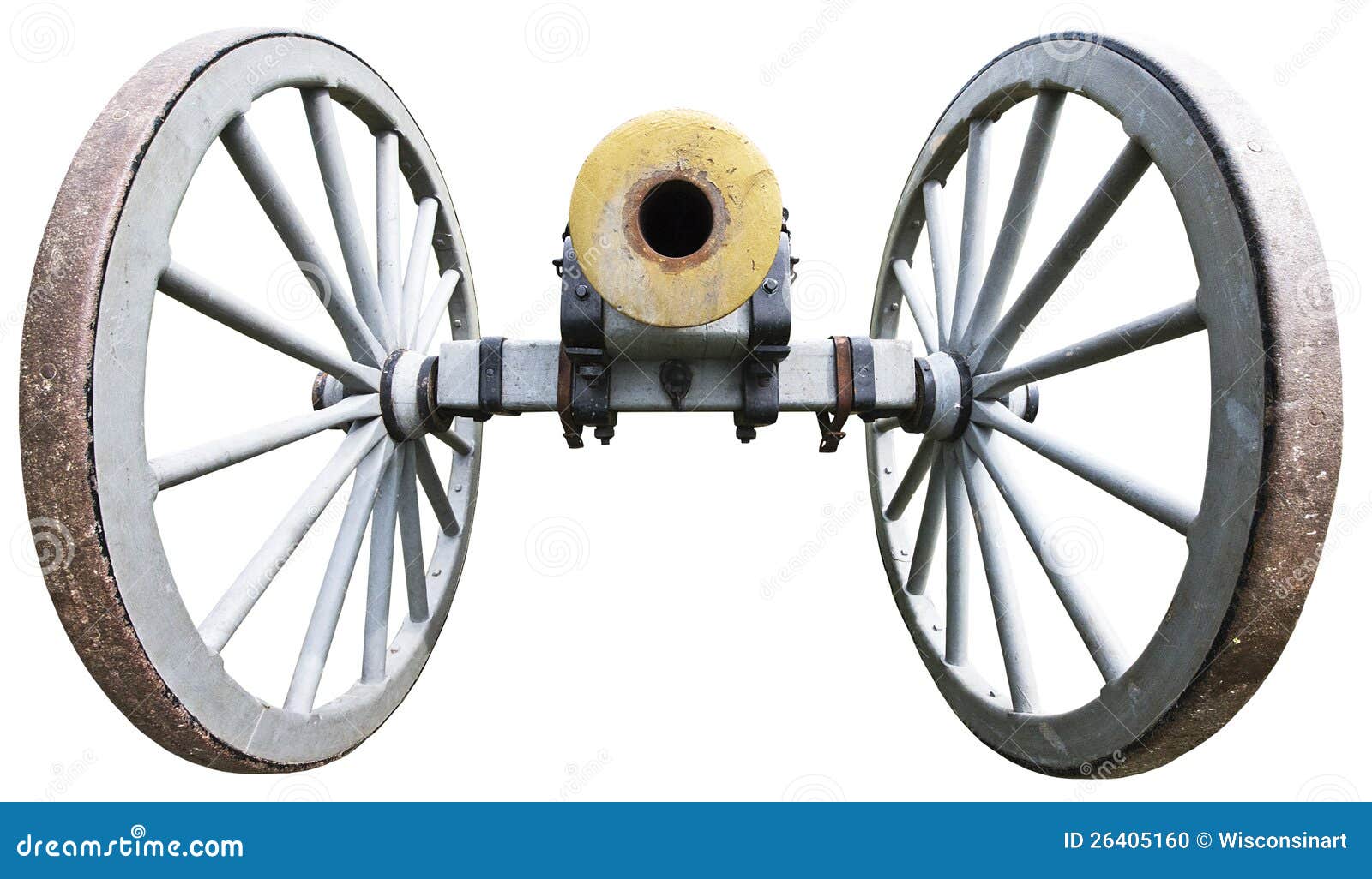 Artillery Cannon Of The 2nd World War Stock Image | CartoonDealer.com ...