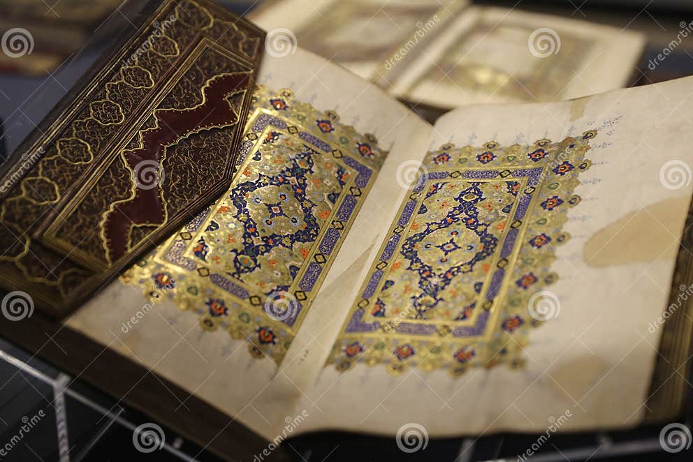 Old and Arabic book stock photo. Image of arabic, arab 101967010