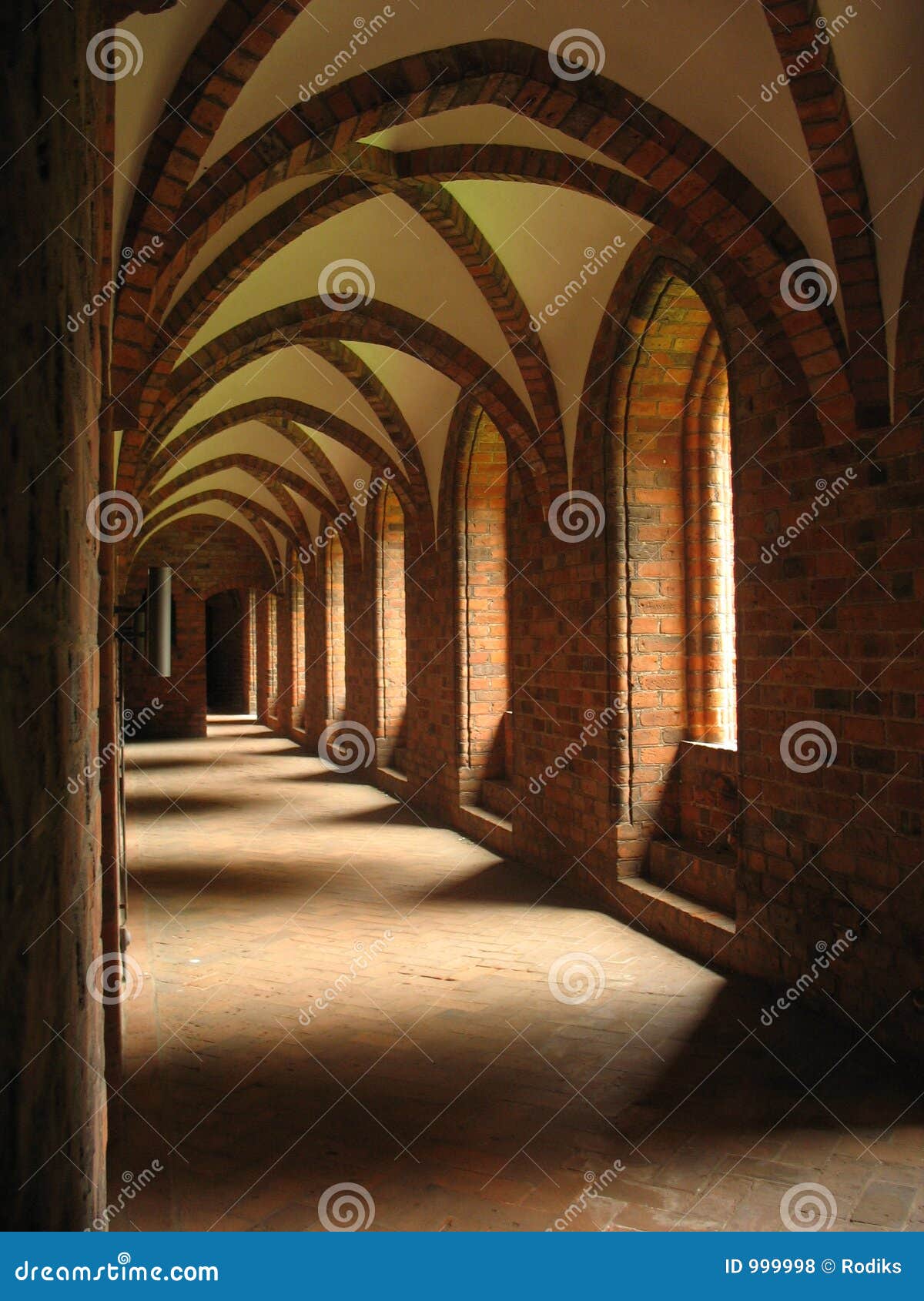 old arched cloister