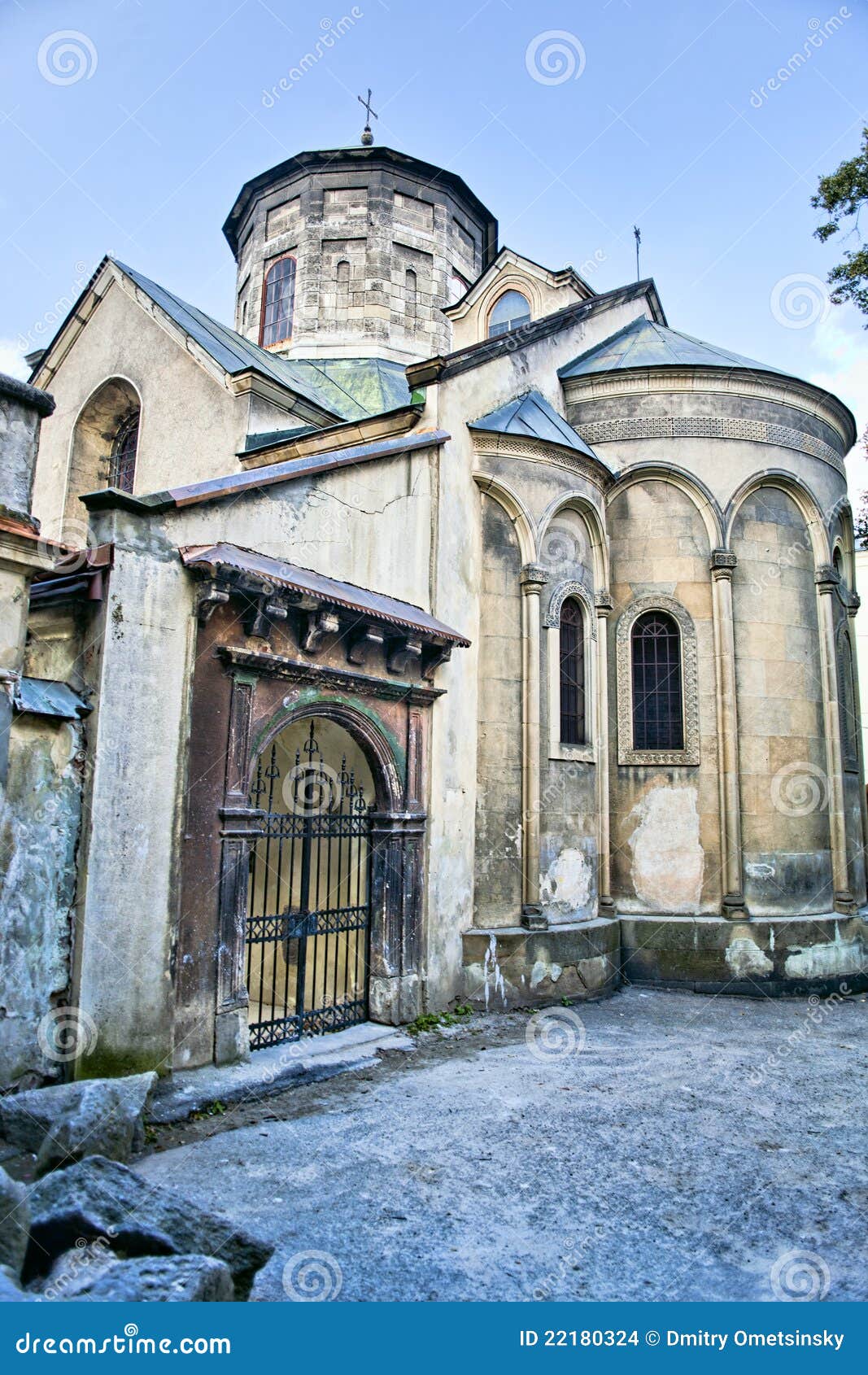old armenian cathedral in lviv