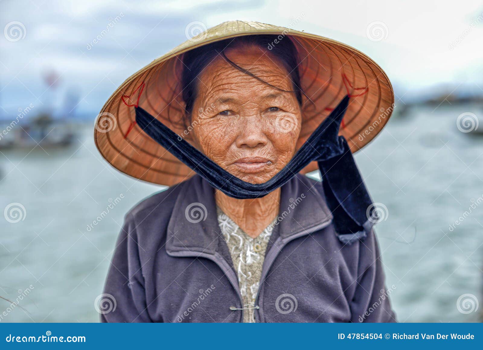 old asian woman
