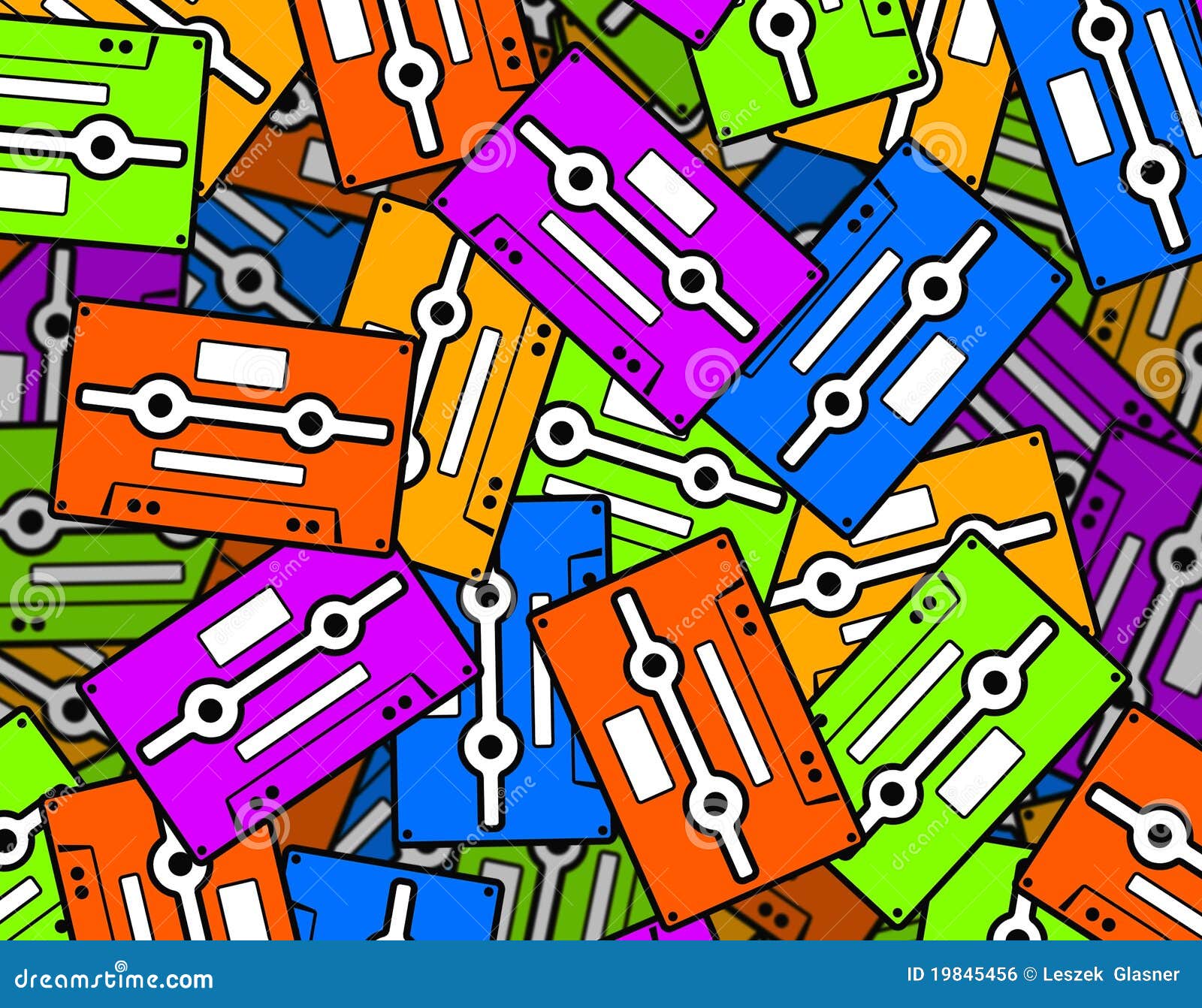 Cassette Tape Background