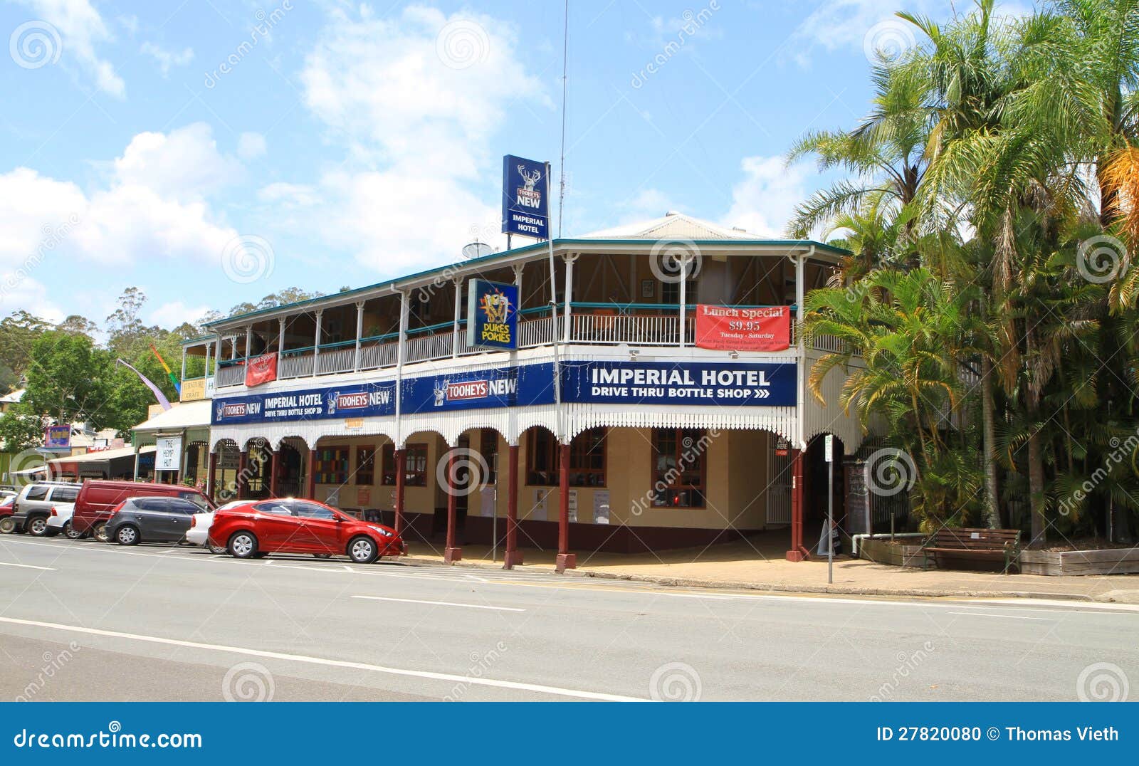 Australia, Queensland/Eumundi Old Hotel and Pub Editorial Image