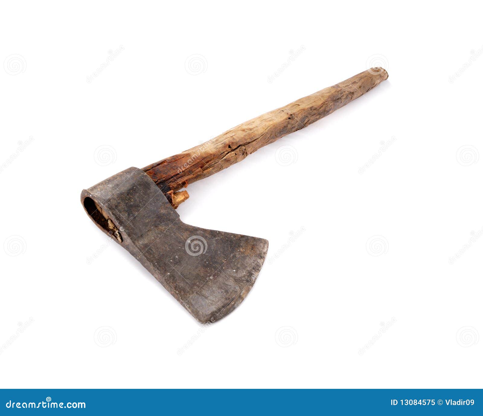 Old axe stock image. Image of wood, handle, steel, metal - 13084575