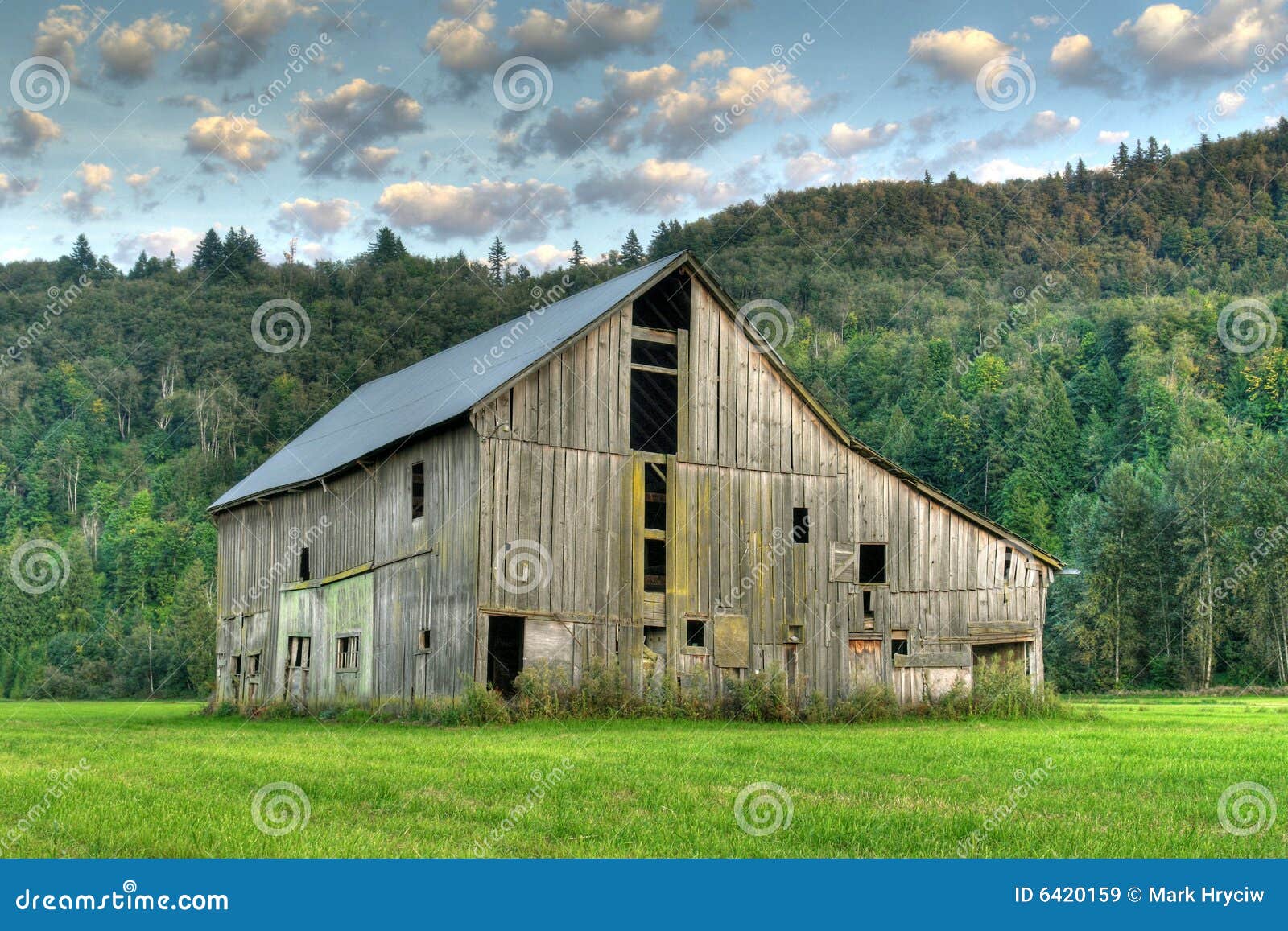 Old Barn Farm HDR stock image. Image of fraser, british 6420159