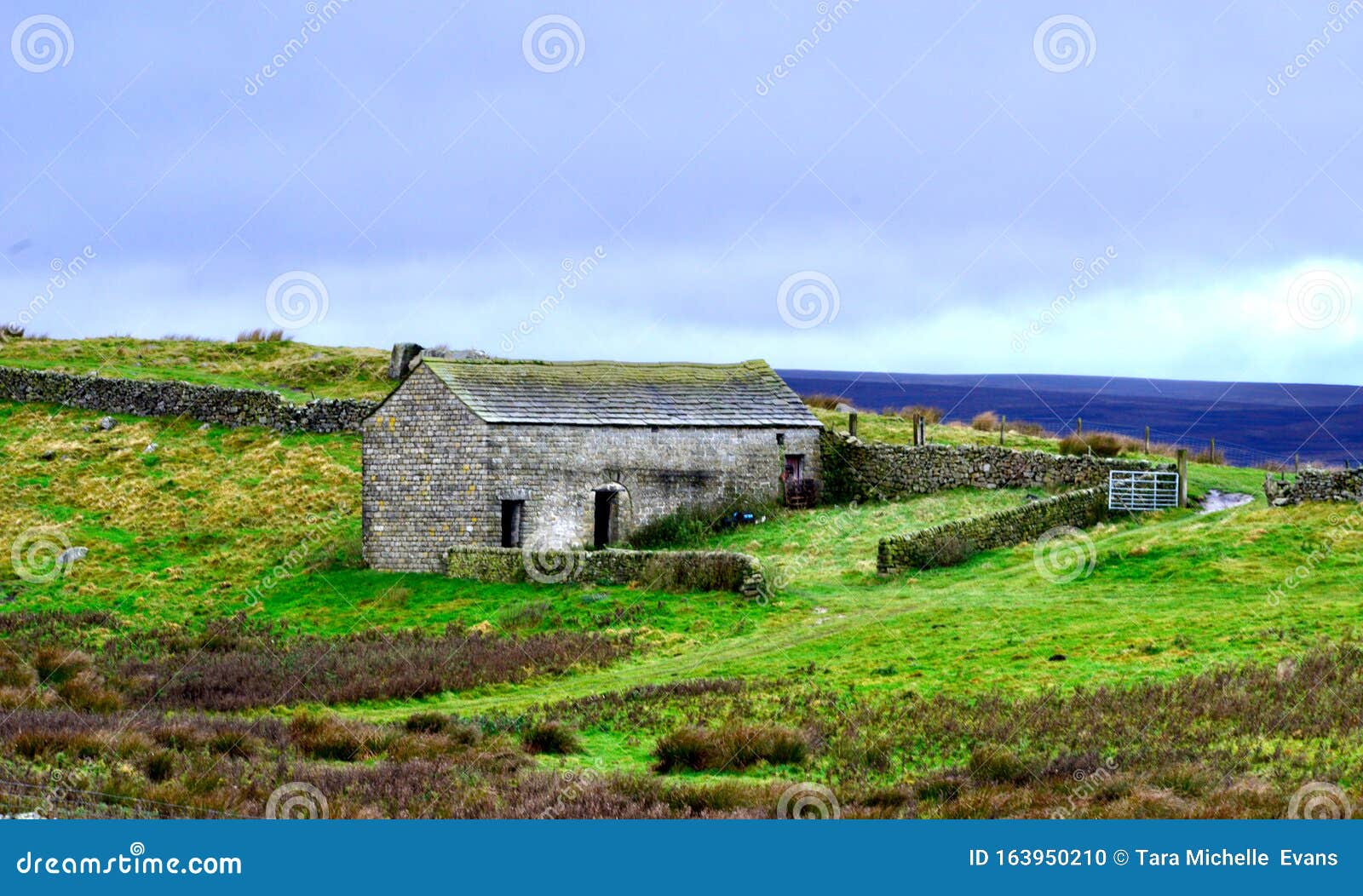 old barn situated in north yorkshire