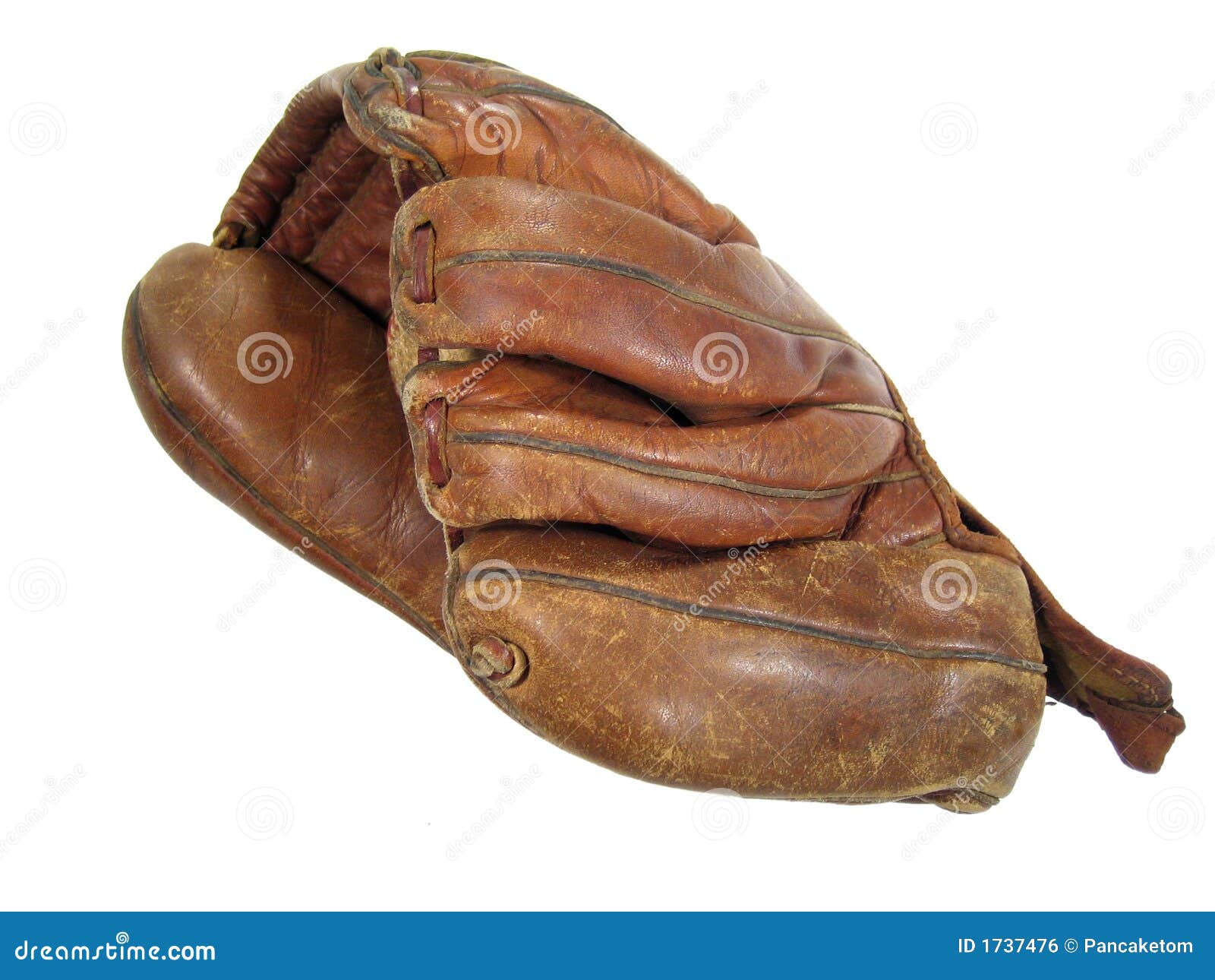 Old baseball mitt stock photo. Image of vintage, cutout 1737476