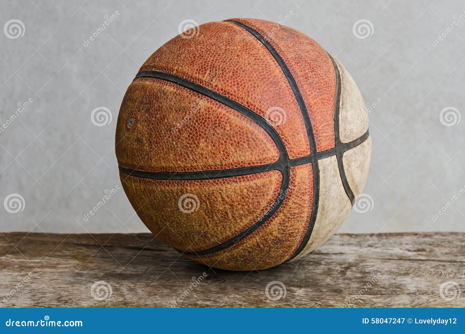 old basketball