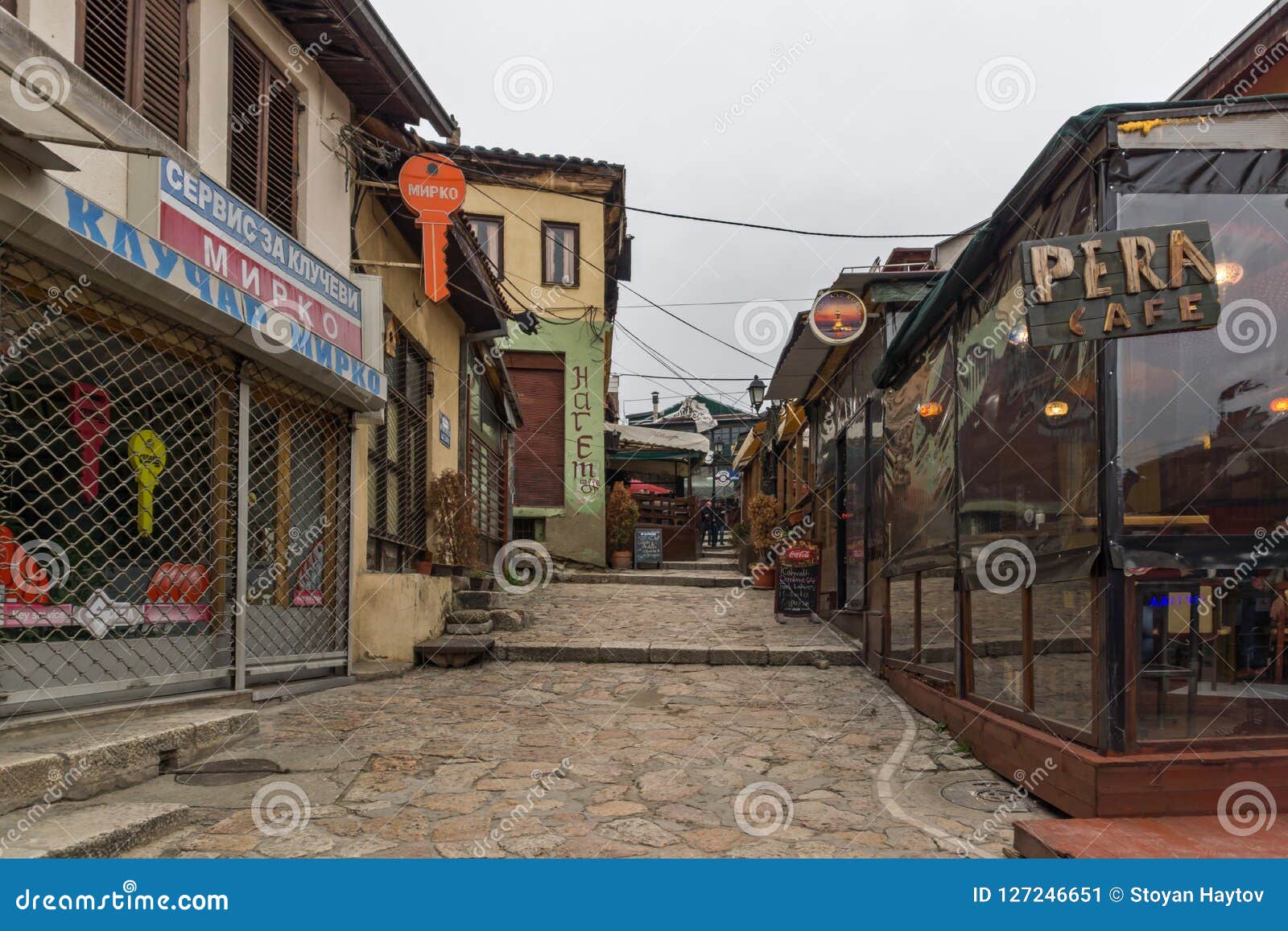 Old Bazaar Old Market in City of Skopje, Republic of Macedonia ...