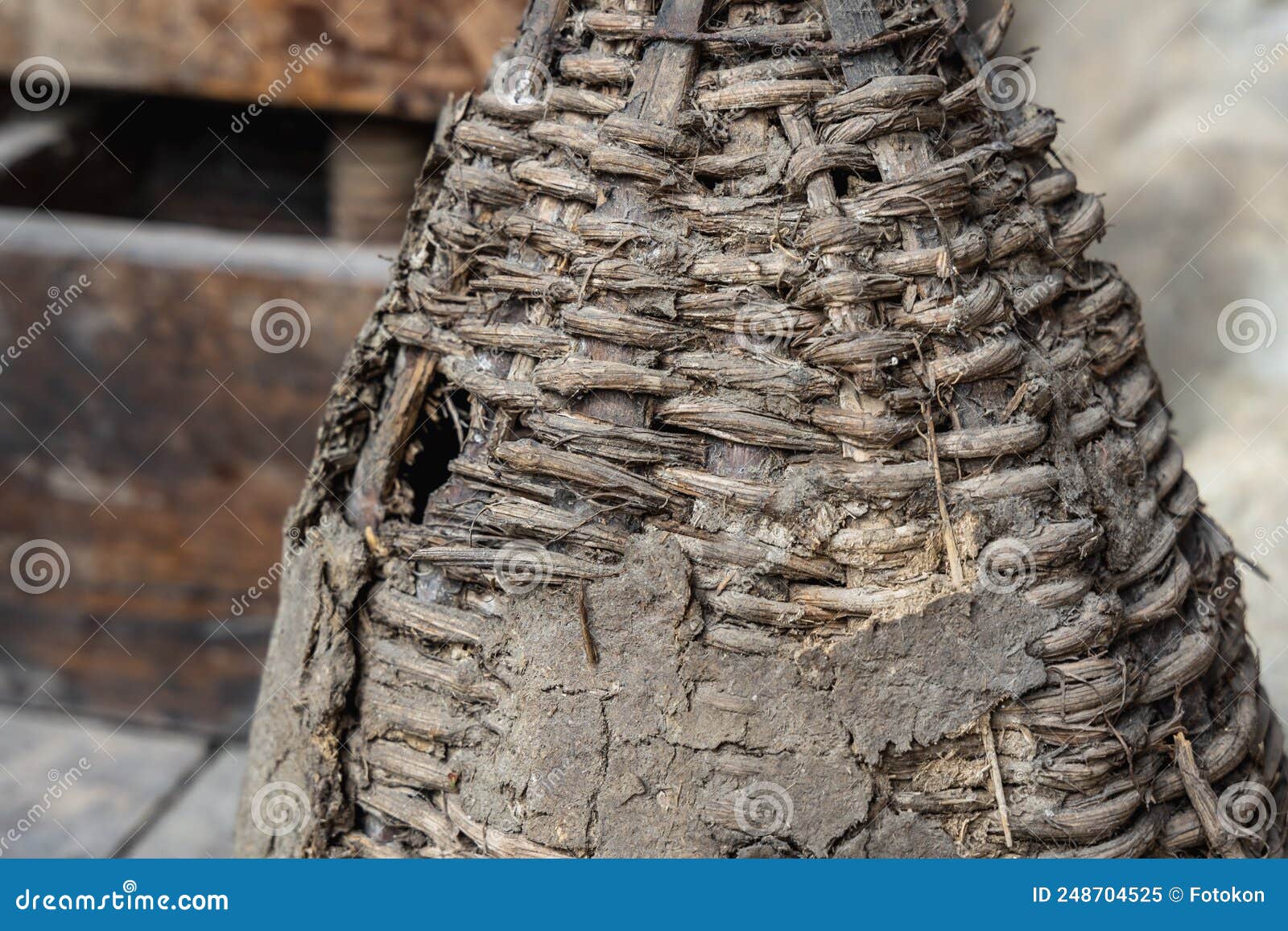 Old bee hive editorial image. Image of rosa, damascena 248704525