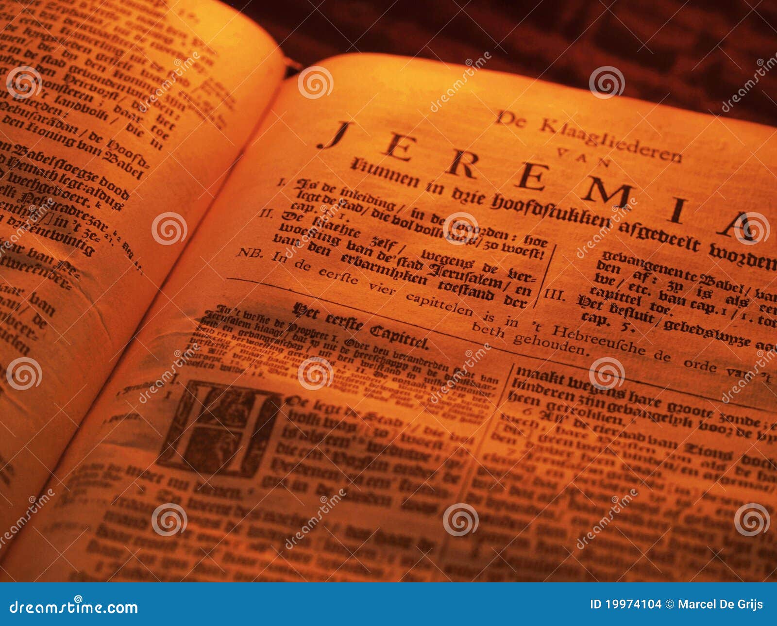 old bible jeremia
