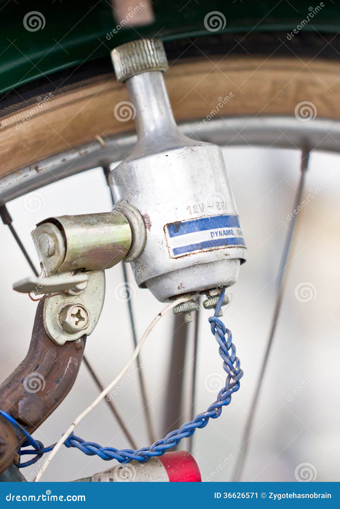 old bicycles dynamo.