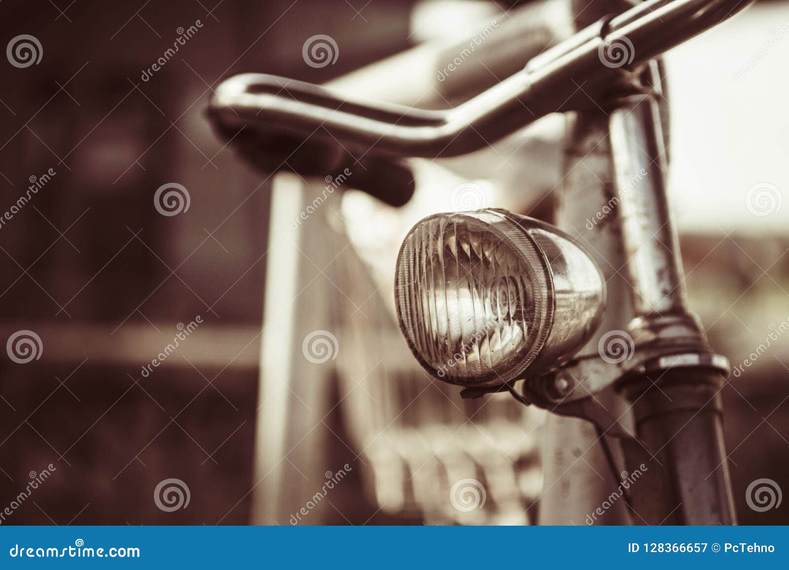 old bicycle light