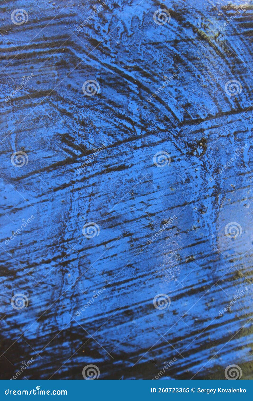 Old Black Paint on a Blue Surface. Macro. Stock Image Image of black
