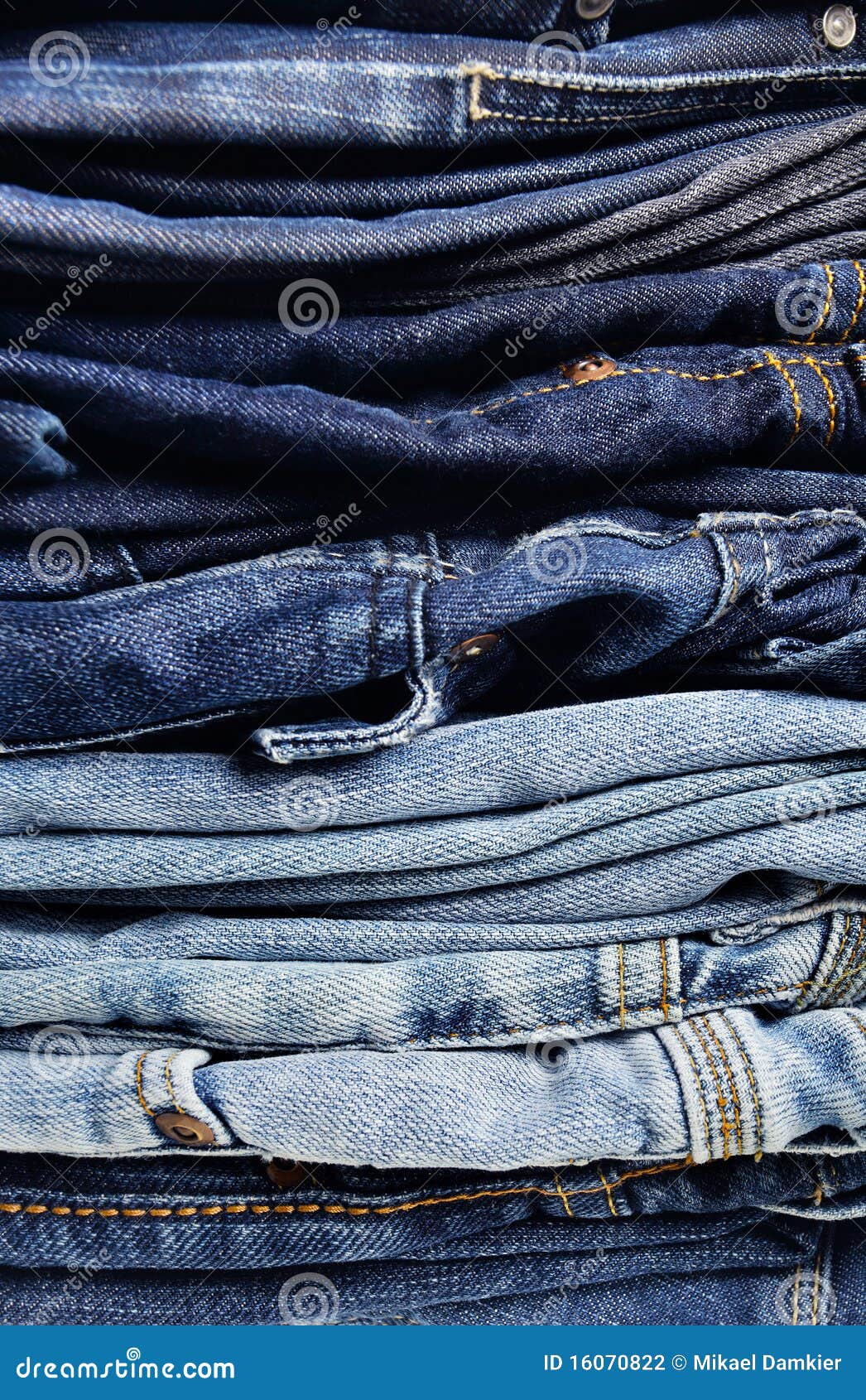 Old Blue Jeans stock photo. Image of blue, comfortable - 16070822