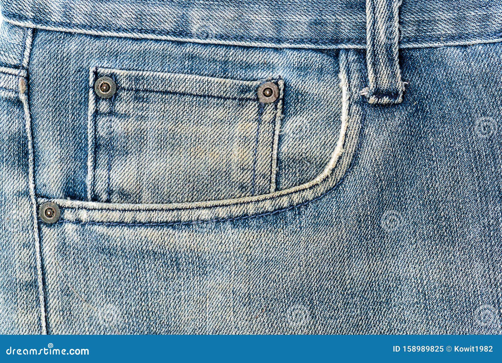 Old Blue Jeans Texture Background.blue Jeans Front Pocket Stock Image ...