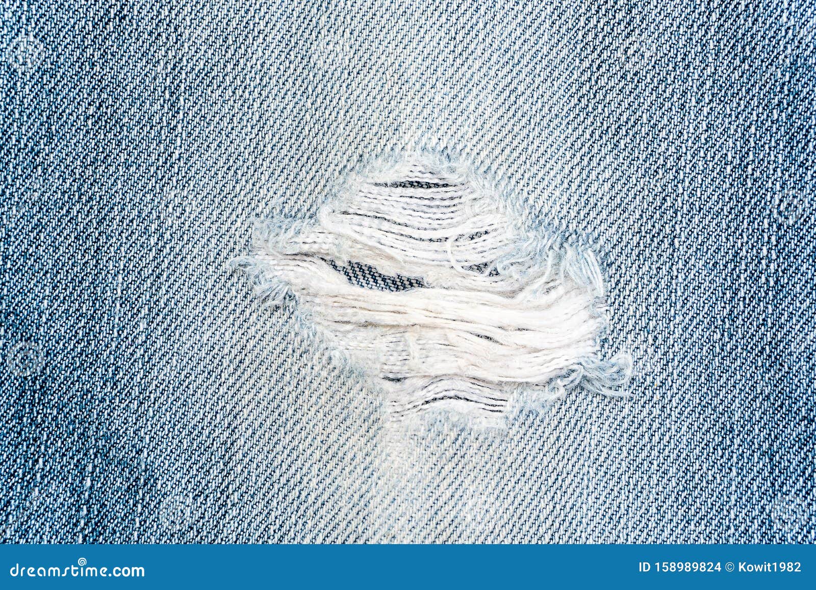 Old Blue Jeans Texture Background.Ripped Destroyed Torn Blue Jeans ...