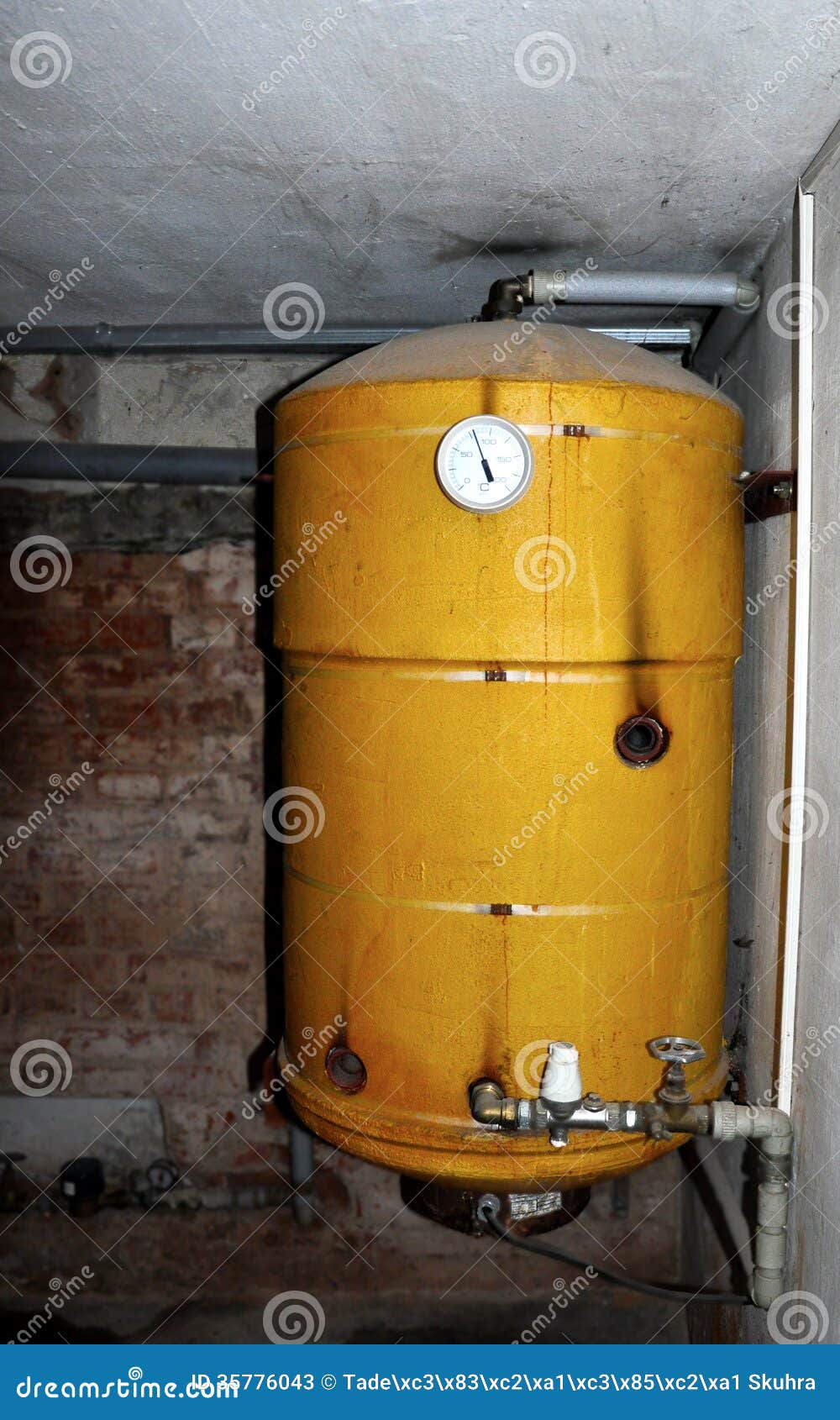 Old boiler stock image. Image of technology, boiler, steel 35776043