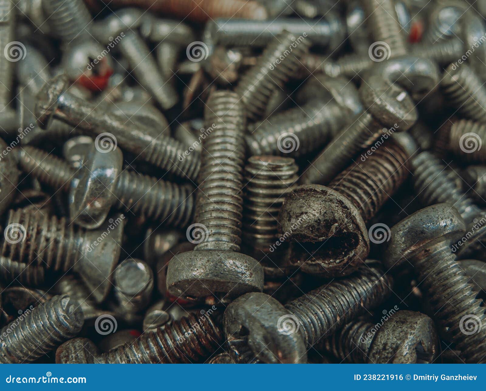 Old bolts stock photo. Image of bolt, large, items, macro 238221916