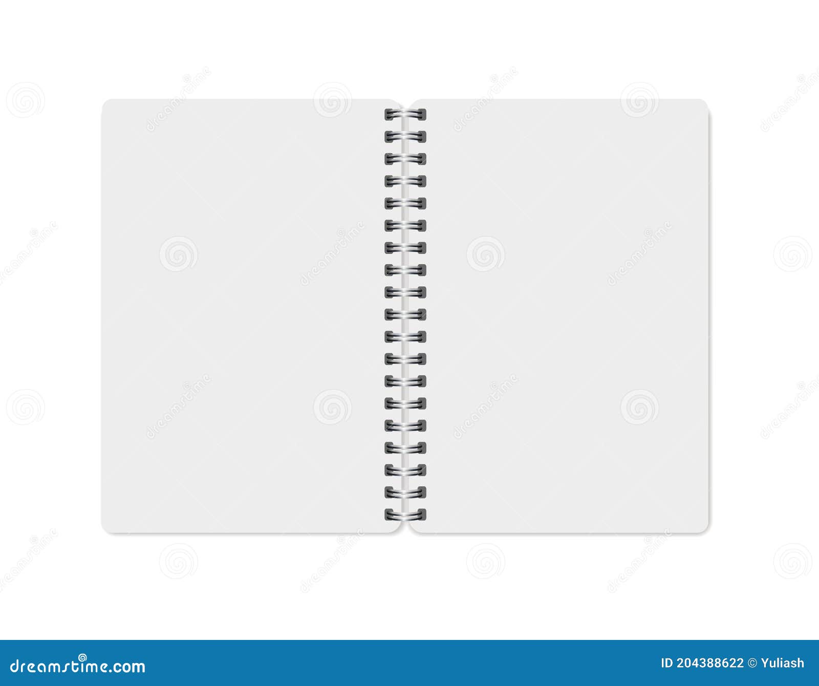 58,513 Blank Open Spiral Notebook Royalty-Free Images, Stock