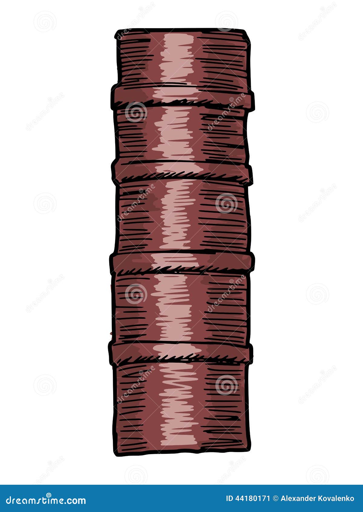 Old book stock vector. Illustration of paper, sketch - 44180171