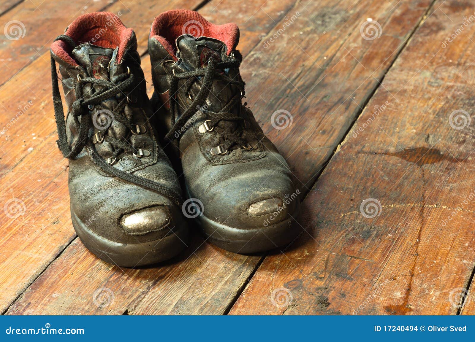 Old Boot stock photo. Image of time, dirty, wooden, work - 17240494