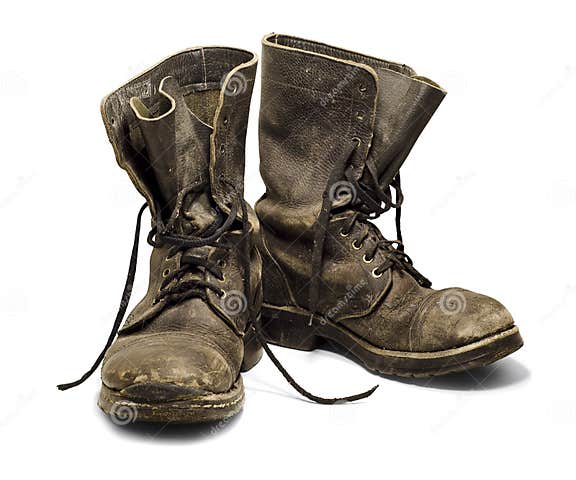 Old boots stock photo. Image of used, muddy, shoes, brown - 19118784