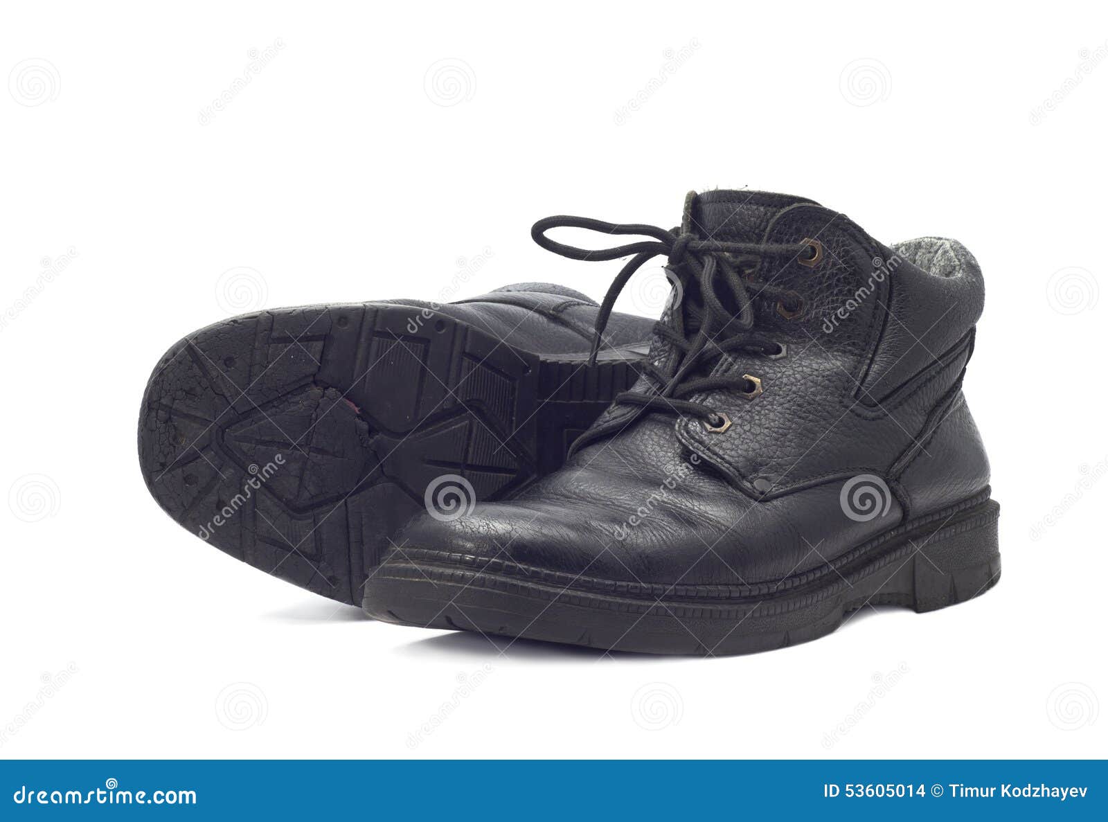 Old boots stock photo. Image of boots, heavy, concept - 53605014