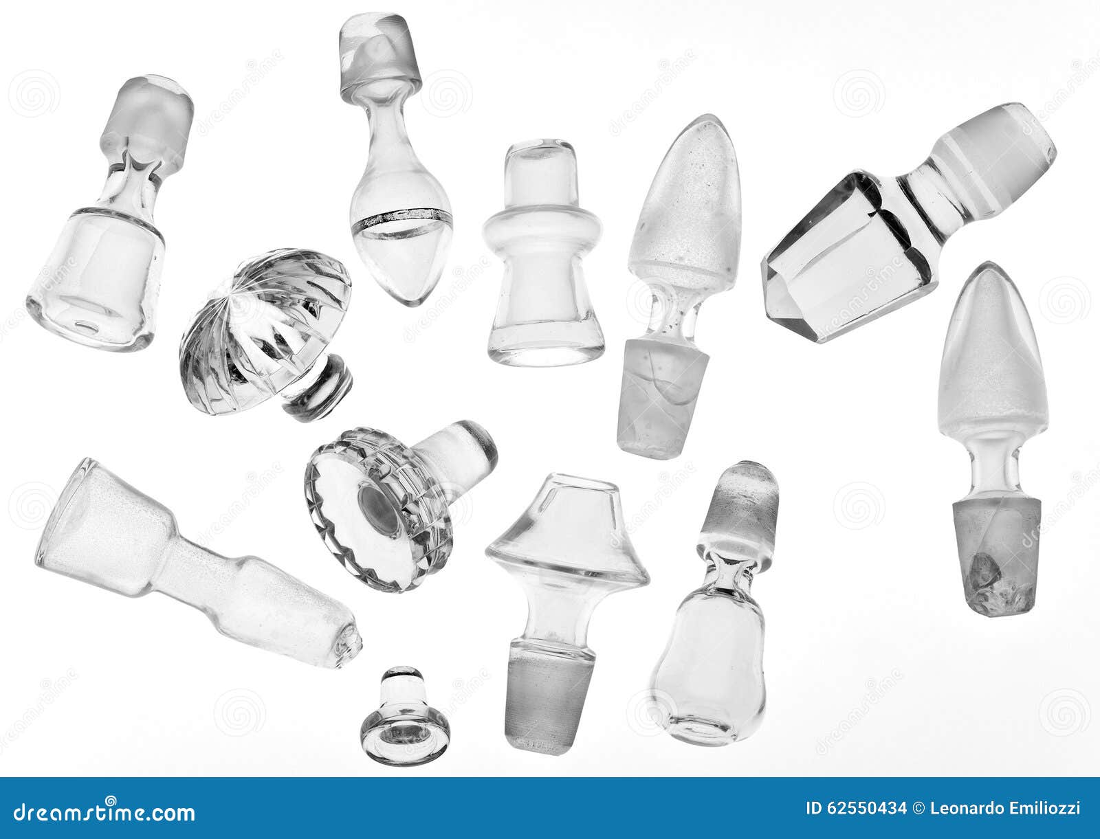 Old Bottle Stoppers in Glass Stock Photo Image of drink, pattern 62550434
