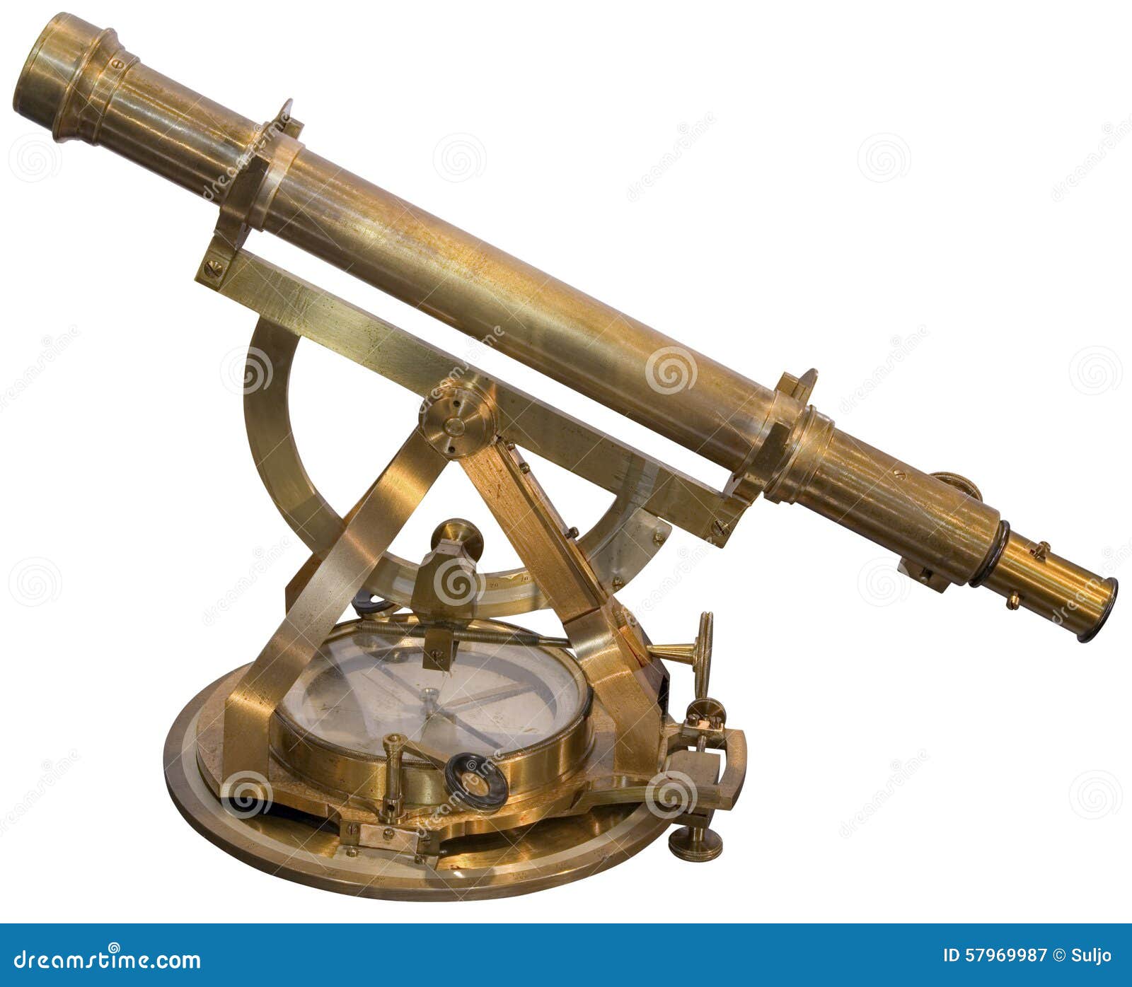 Old Measuring Instrument for Navigation Stock Image - Image of