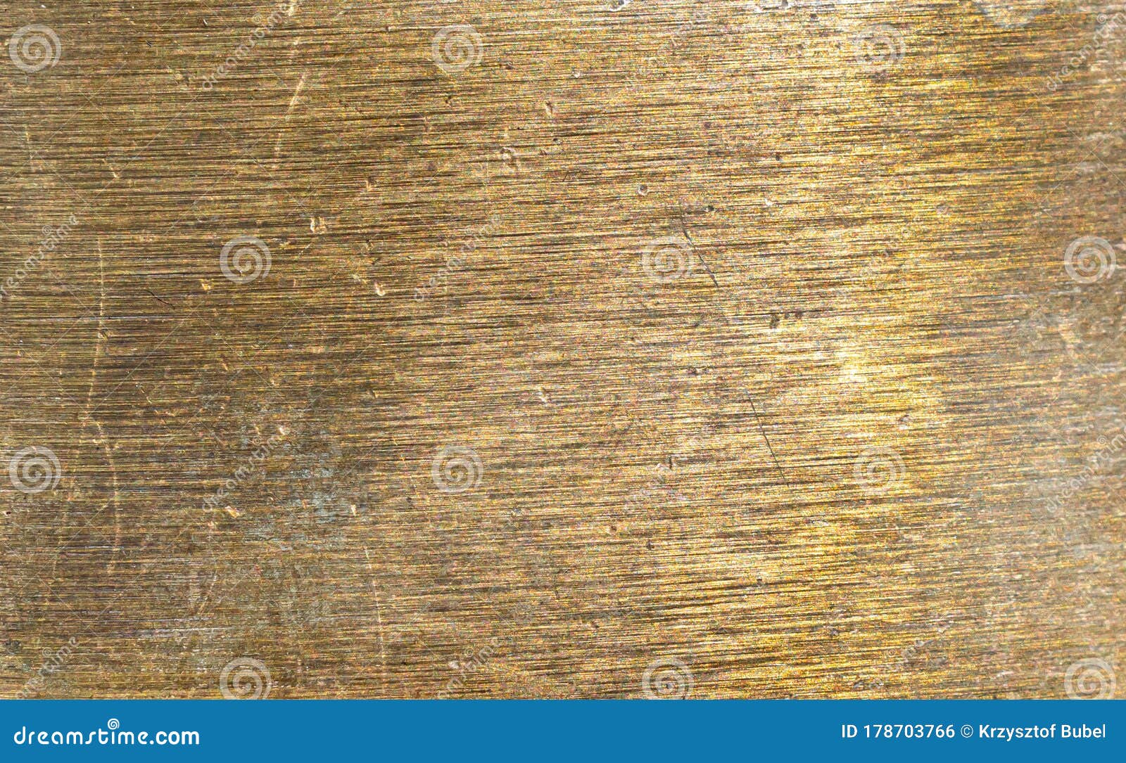 old brass sheet with visible details. textura