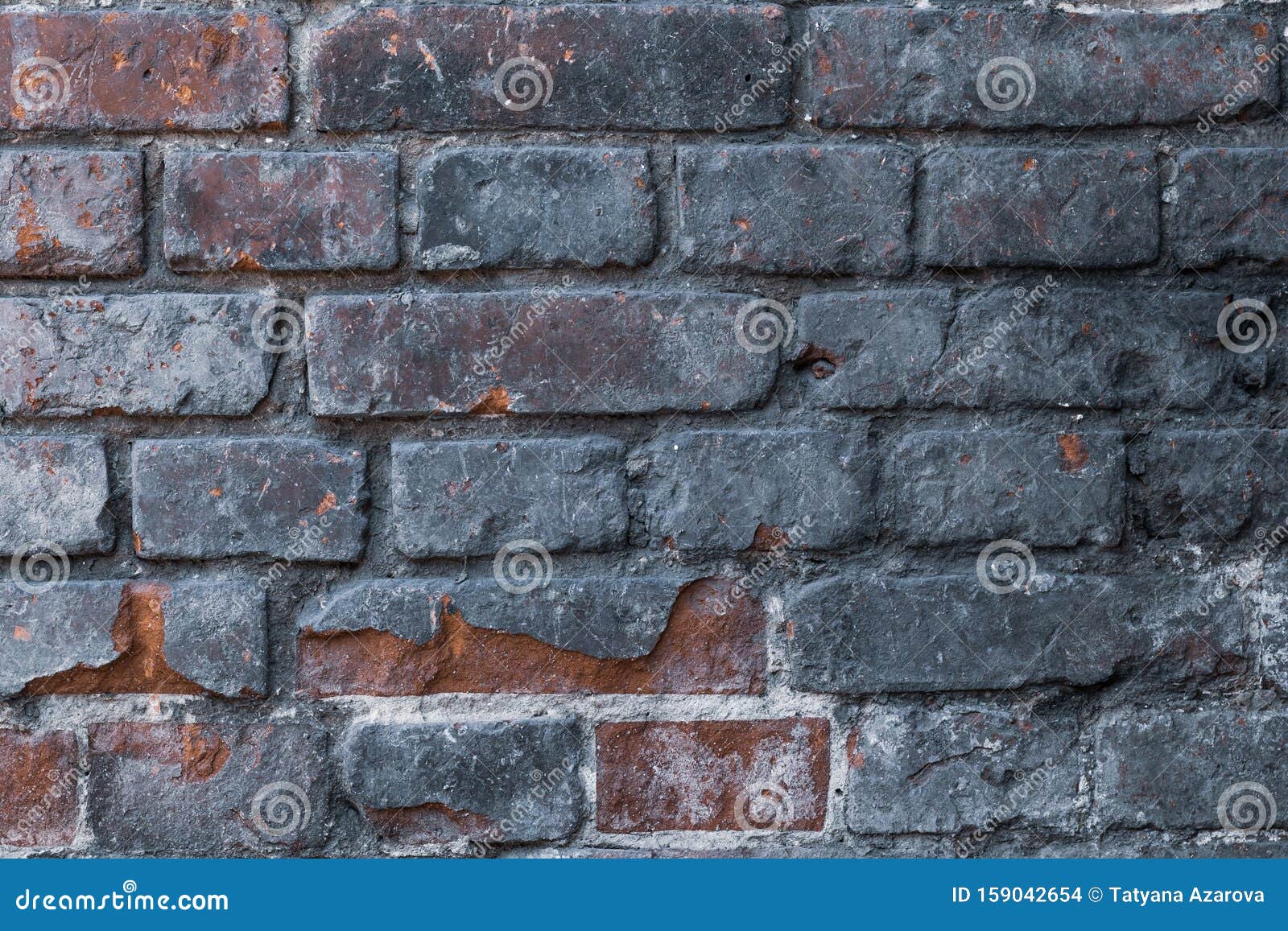 Download Old Brick Wall Abstract Gray Dirty Wall Grunge Texture Dark Vintage Brickwork Concrete Stone Background Stock Photo Image Of Aged Abstract 159042654