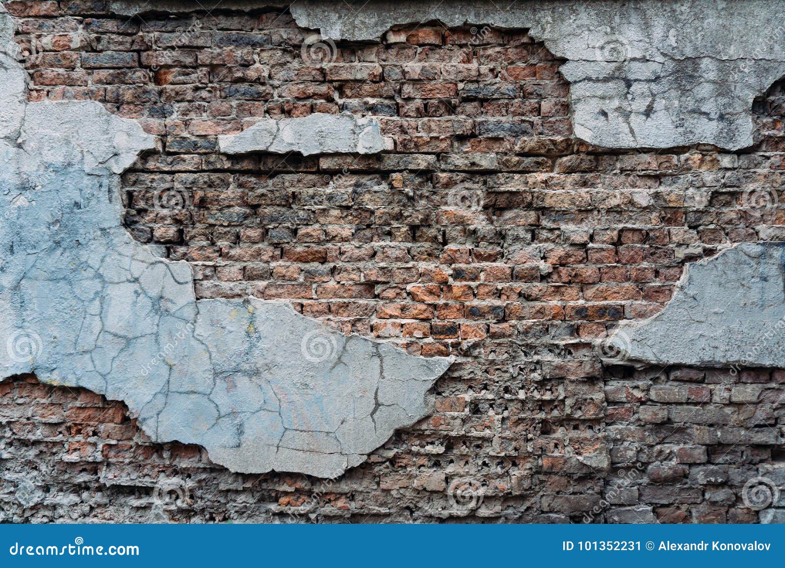 Old Brick Wall Falling Apart Background Stock Image Image of facade