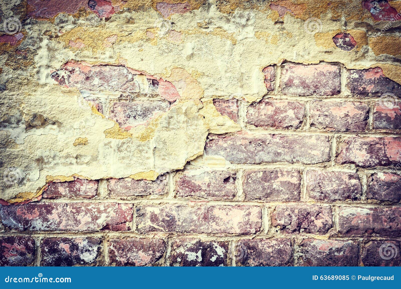 Old Brick Wall. Grunge Background Stock Image Image of damage, construction 63689085