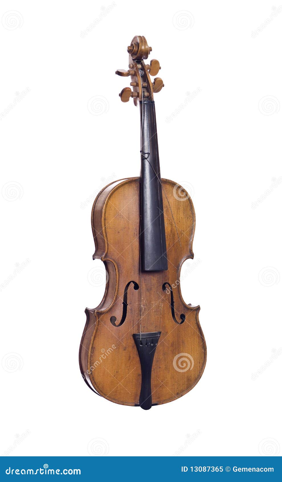 Old broken violin stock image. Image of silhouette, white 13087365