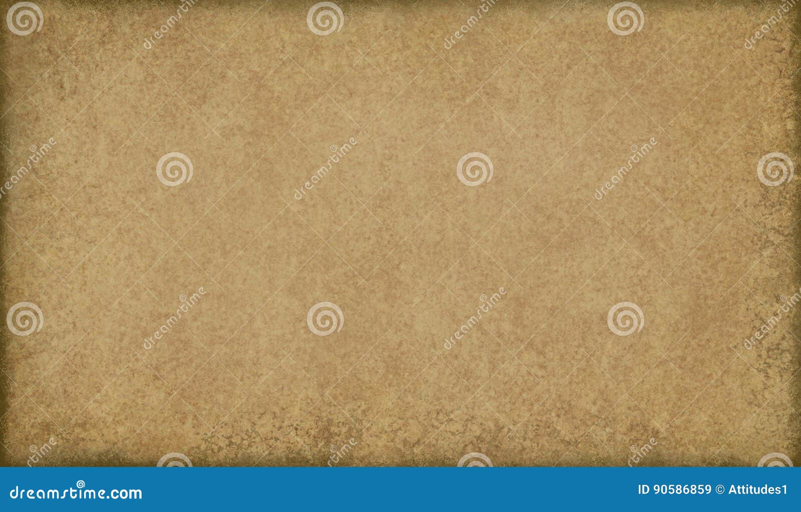 old white parchment paper background with distressed vintage grunge texture  borders and black burnt edges or frame Stock Illustration