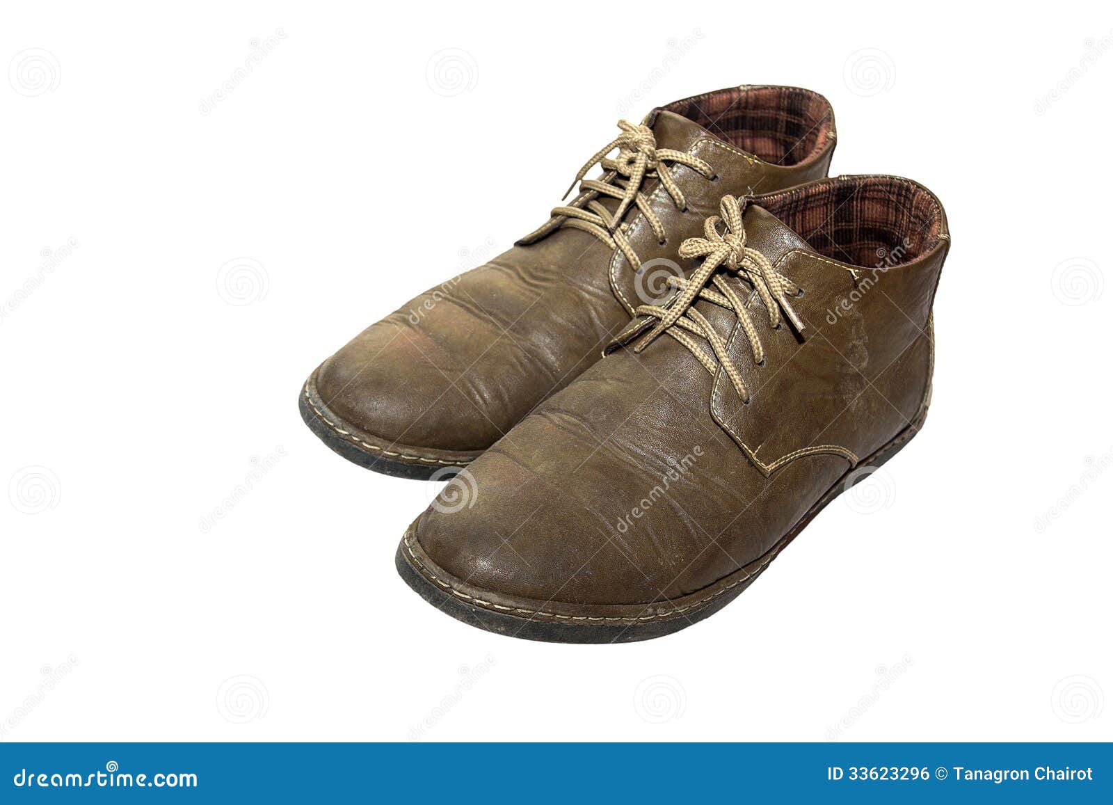 Old Brown Shoes stock photo. Image of cute, rock, basketball - 33623296