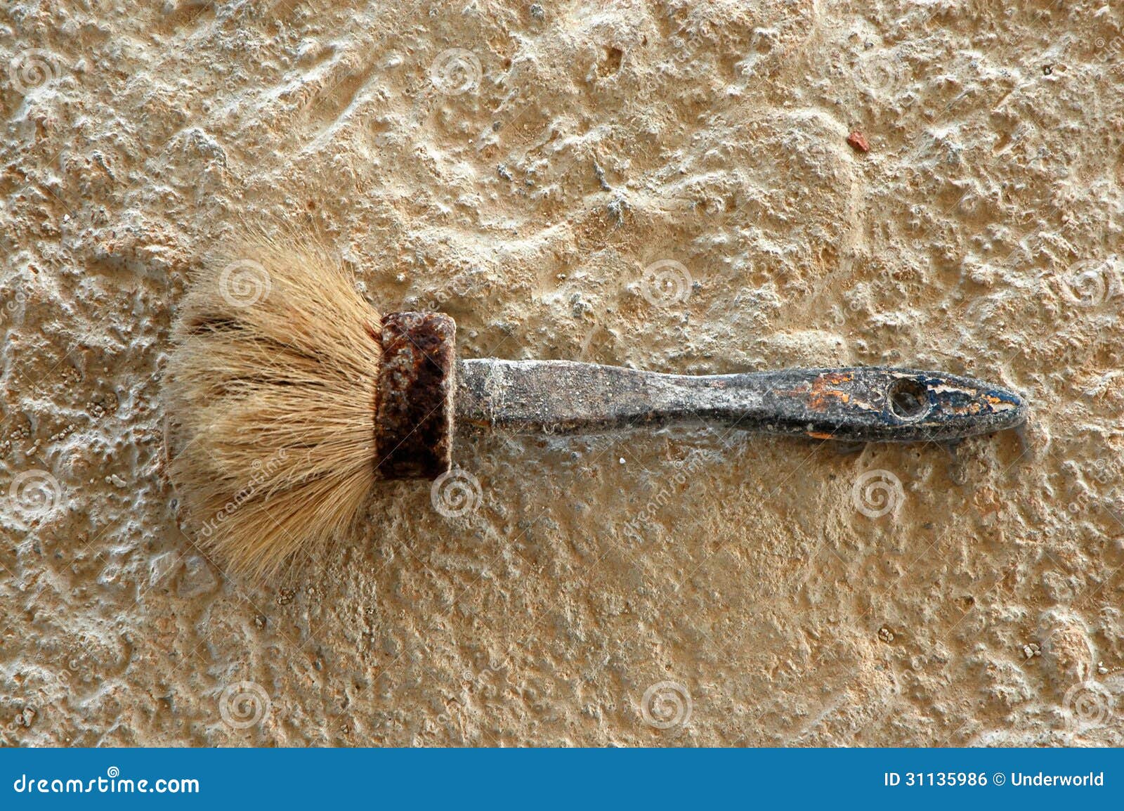 Old brush stock photo. Image of faded, background, material 31135986