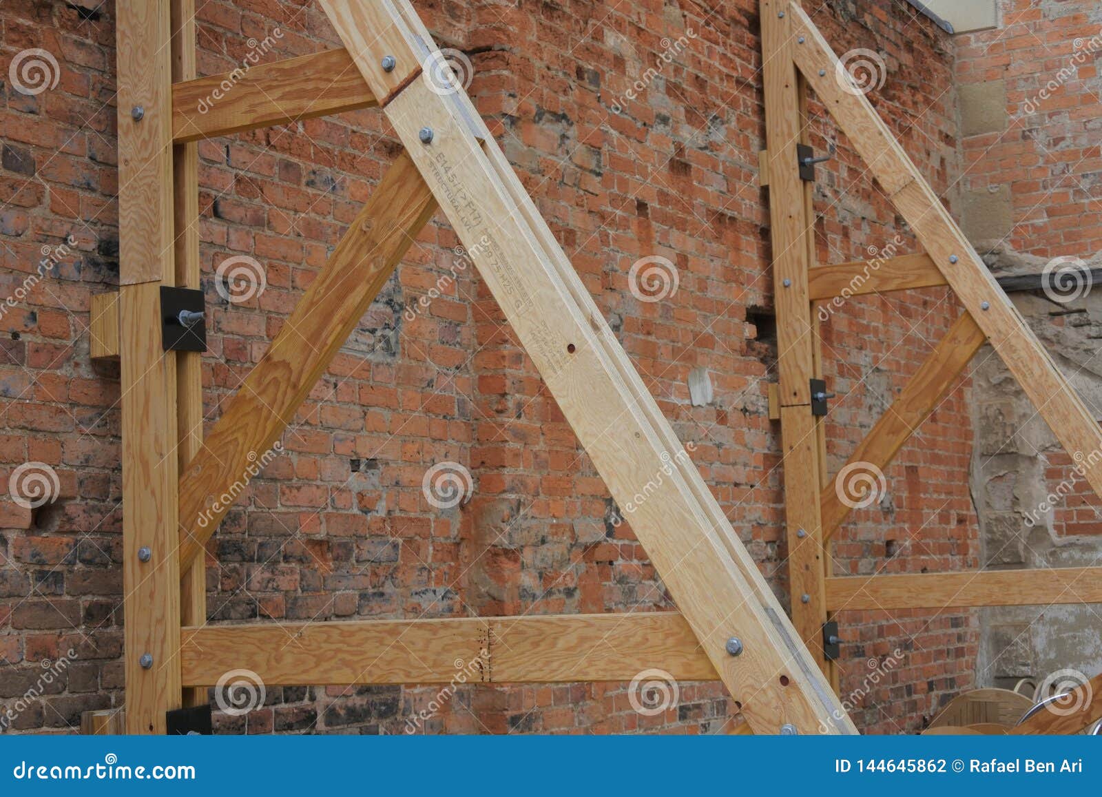 old building support formwork wall system