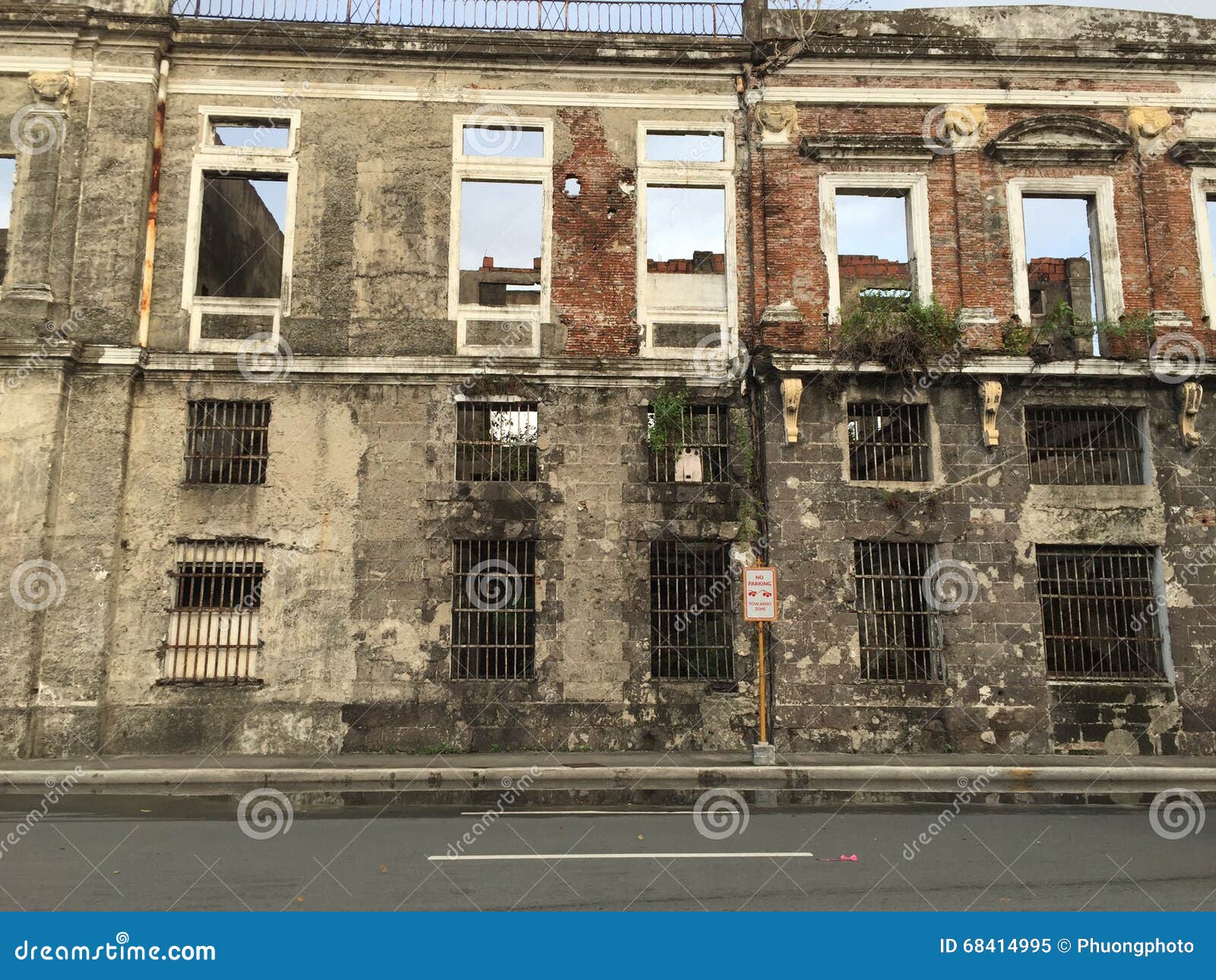Old Buildings In Manila Philippines Editorial Image Image Of