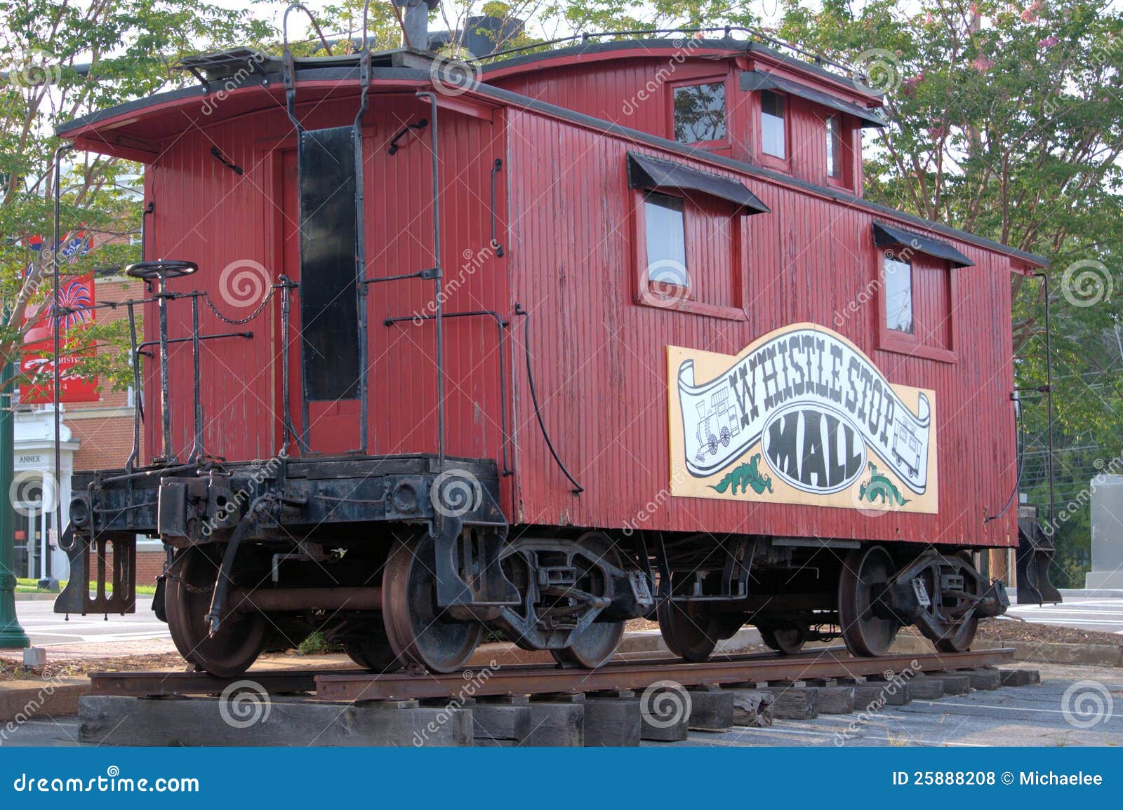 Old Caboose Car editorial stock photo. Image of exhibit 25888208