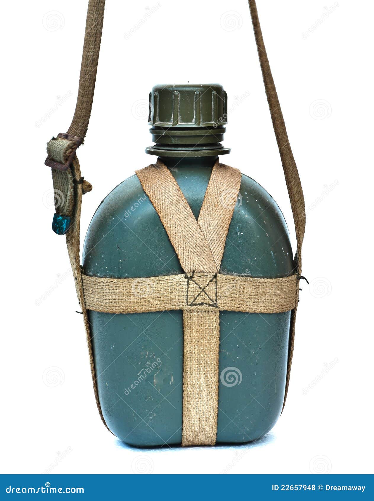 The old canteen stock photo. Image of metal, retro, water 22657948