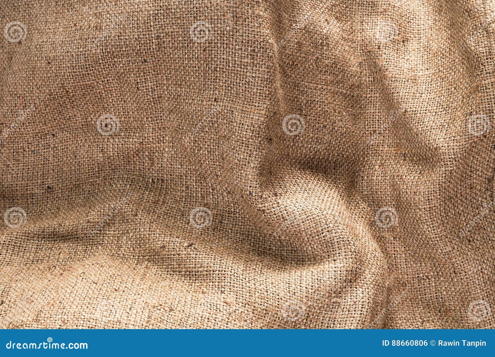 old canvas, brown sackcloth, vintage beige fabric texture