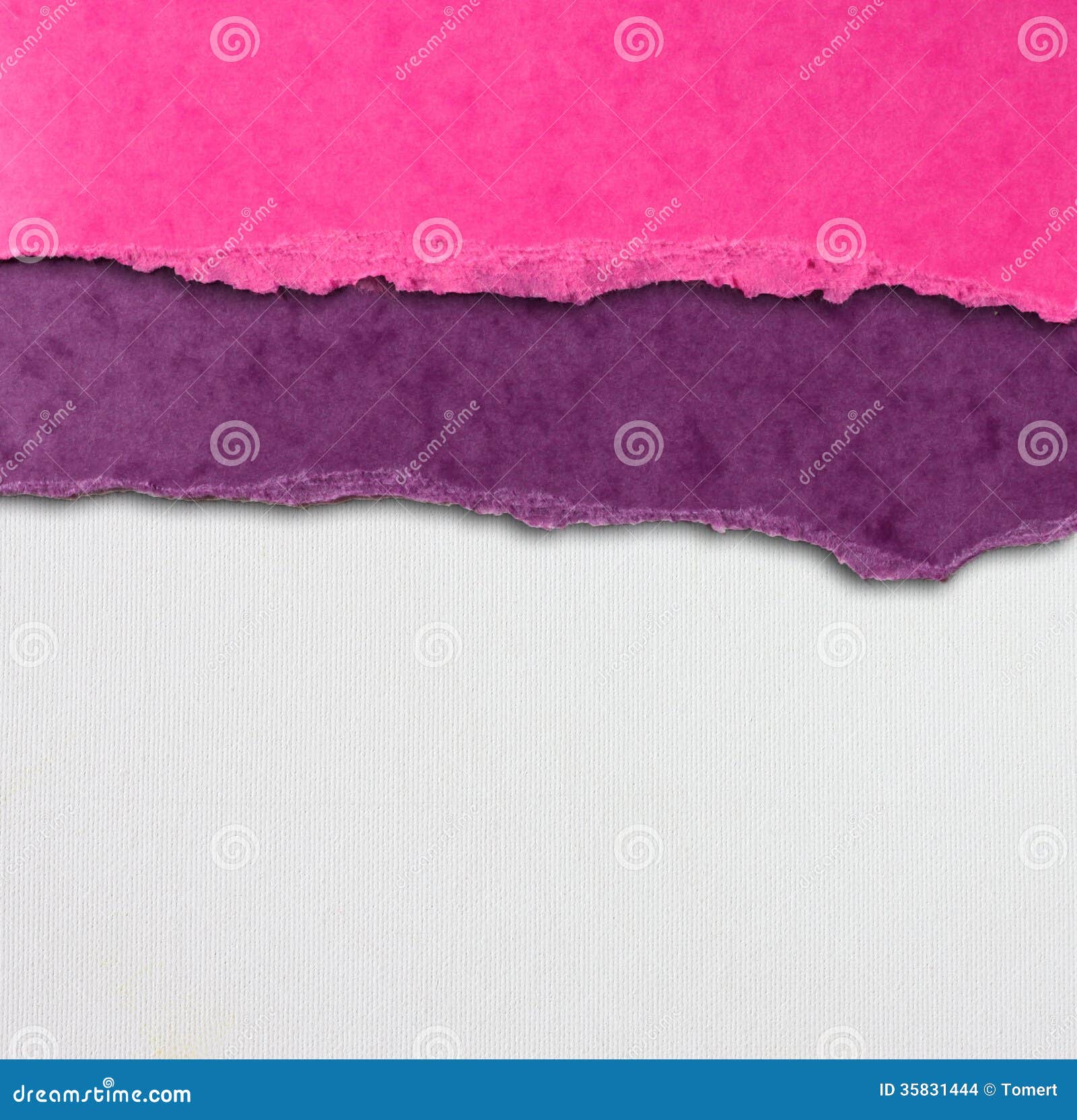 Rough violet or purple color paint on recycled cardboard box paper texture  background Stock Photo