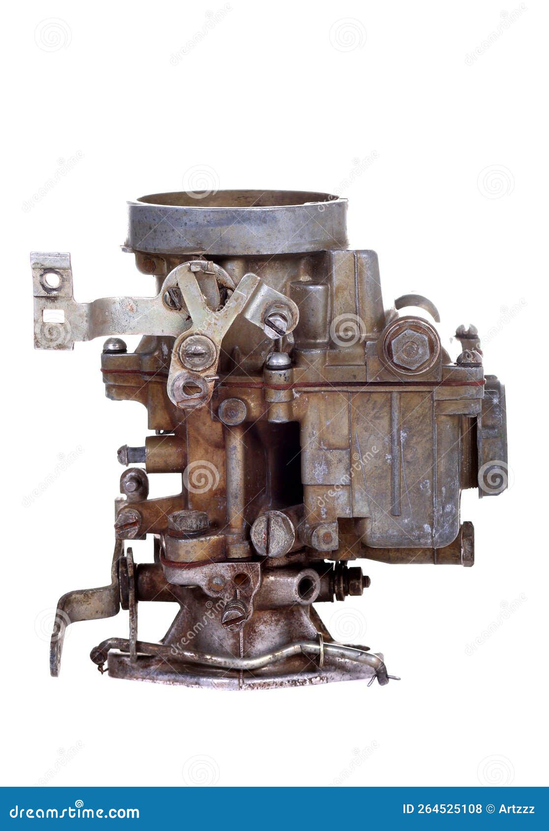 Carburetor stock photo. Image of mechanical, metallic 264525108