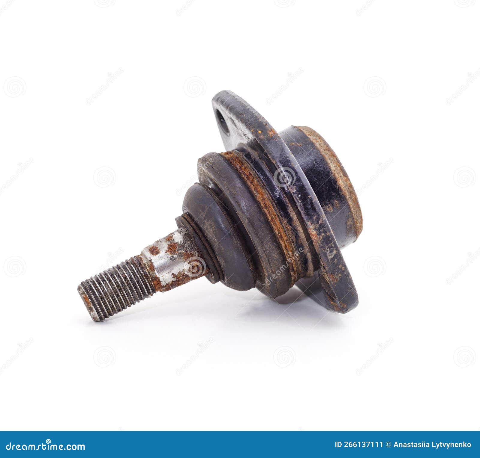 Old car hinge stock image. Image of isolated, industrial - 266137111